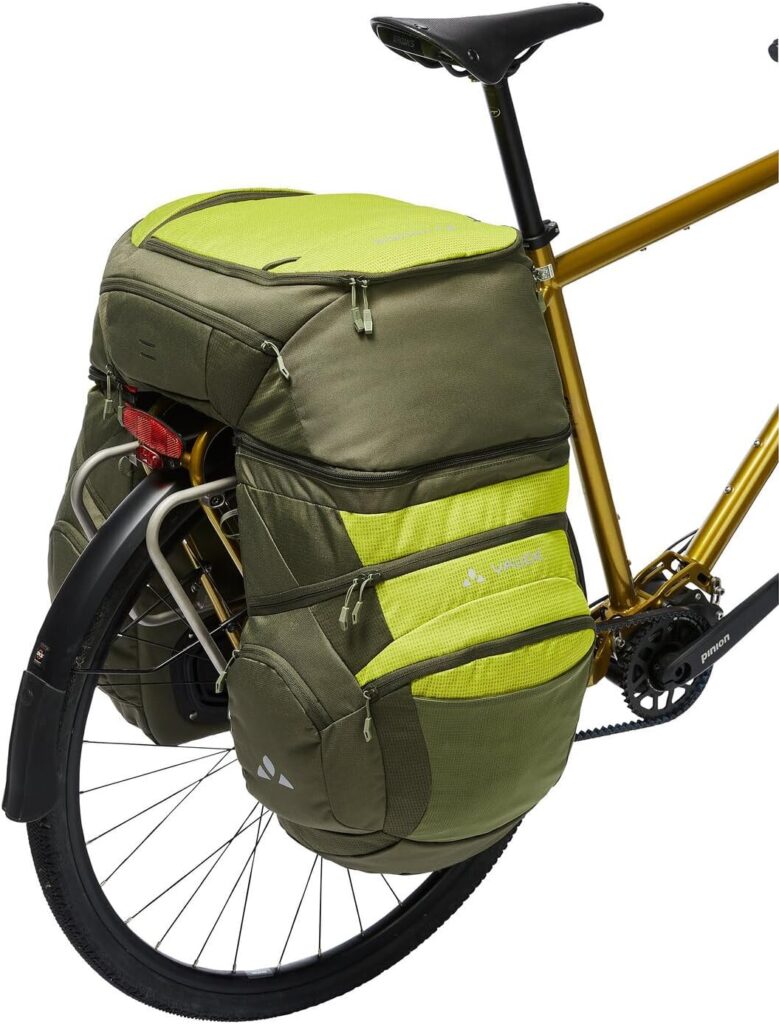 VAUDE Karakorum Pro 68L en la bici